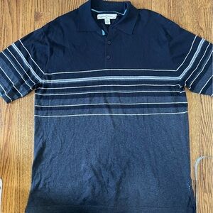 **4/$12** Tommy Bahama Short Sleeve Men's Sweater w/ Collar Buttons Sz Medium